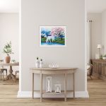 Алмазная (кристальная) мозаика Фрея, Сказочный единорог, 40х30 см