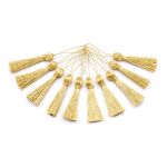 Кисти шторные 70.0 мм, метанит, золото, 5 шт