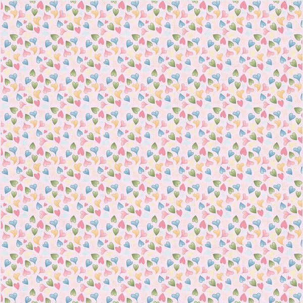 Ткань для пэчворка Peppy Нежная история, отрез 50х55 см, 146 г/м², НИ-29 розовый, Peppy