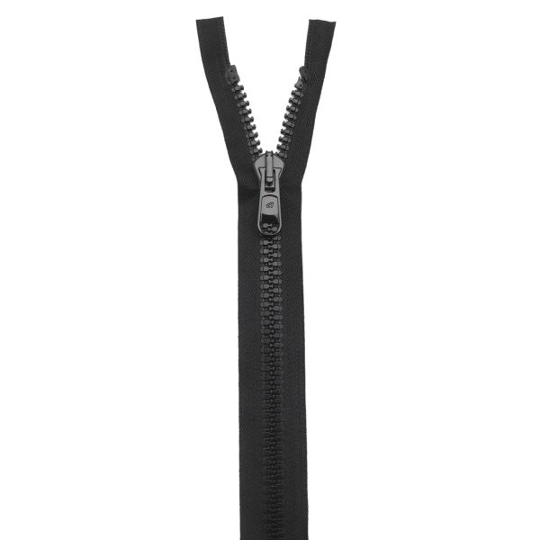 Молния трактор Arta Т8 (8 мм) 2 зам., разъем., 110 см, цв. 077 черный, уп.5 шт