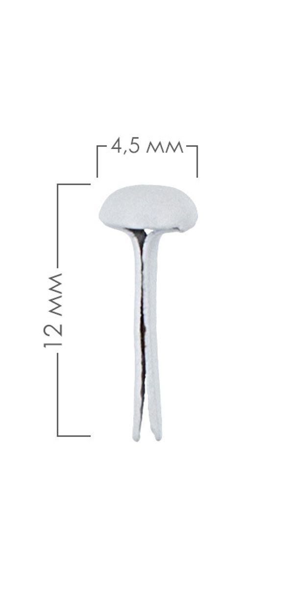 Набор брадсов 4.5х12 мм, 30 шт, 07 белый, Mr.Painter BRD08