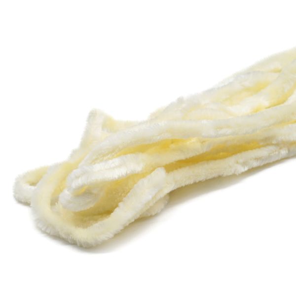 Синель для брошей 5 мм / 3 метра, цвет ванильный крем