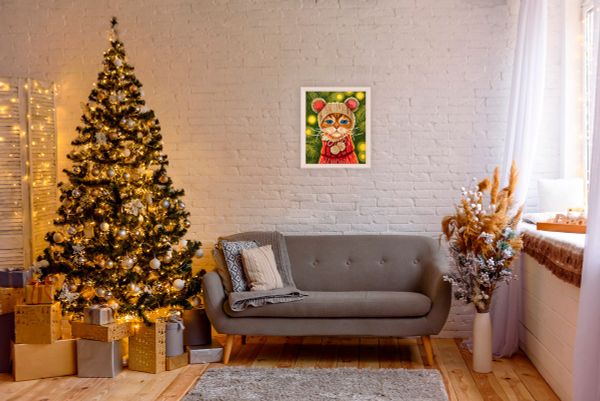 Алмазная (кристальная) мозаика Фрея, Праздничное настроение, 25х30 см