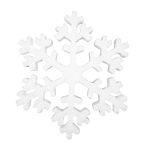 Заготовка из пенопласта Снежинка Снежная зима ⌀15 см, 2 см, 1 шт, Love2art DPZ-S