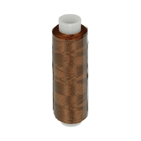 Нитки вышивальные Gamma V150/2, 10х200 ярдов, 183 м, 3216 коричнево-золотой