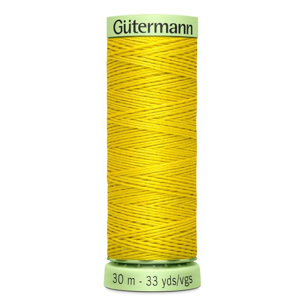 Нитки отделочные Gutermann Top Stitch, 30м, 177 ярко-желтый, 5 катушек