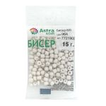 Бисер Astra&Craft 6/0 (4.1 мм), 150 г (10х15 г), цв. 964 эффект жемчуга