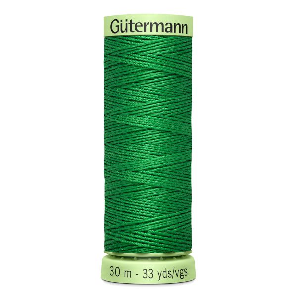 Нитки отделочные Gutermann Top Stitch, 30м, 396 ярко-зеленый, 5 катушек