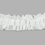 Лента (тесьма) шторная: сборка нефиксированная 30 мм / 100 метров