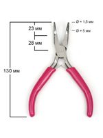 Длинногубцы изогнутые 12см Maxwell MAX.169146 уп.1 шт