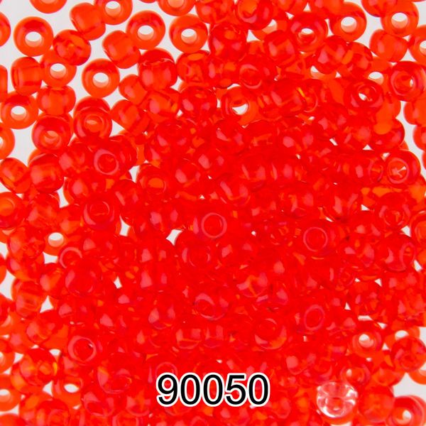 Бисер Preciosa 10/0 (2.3 мм), 500 г, 90050 (Ф180) оранжево-красный