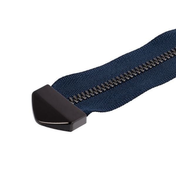 Наконечник для молний 26 мм, 26х17х5 мм, 5 шт, 02 черн.никель, Gamma LTZ-01