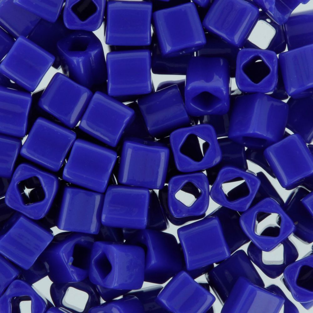 Бисер Toho Cube 1 (3 мм), 500 г, 0048 яр.синий