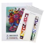 Набор для вышивания бисером Hobby&Pro, Букетик, 25х30 см