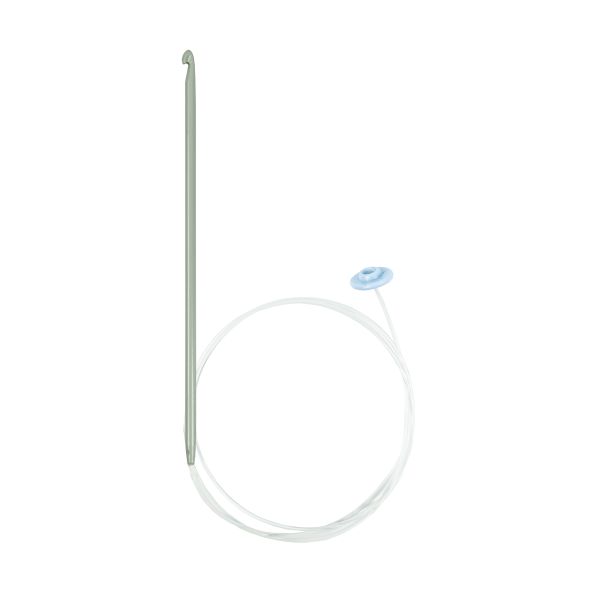 Крючок тунисский с леской алюминий ⌀4.0 мм, 80 см, в чехле, Gamma SH4