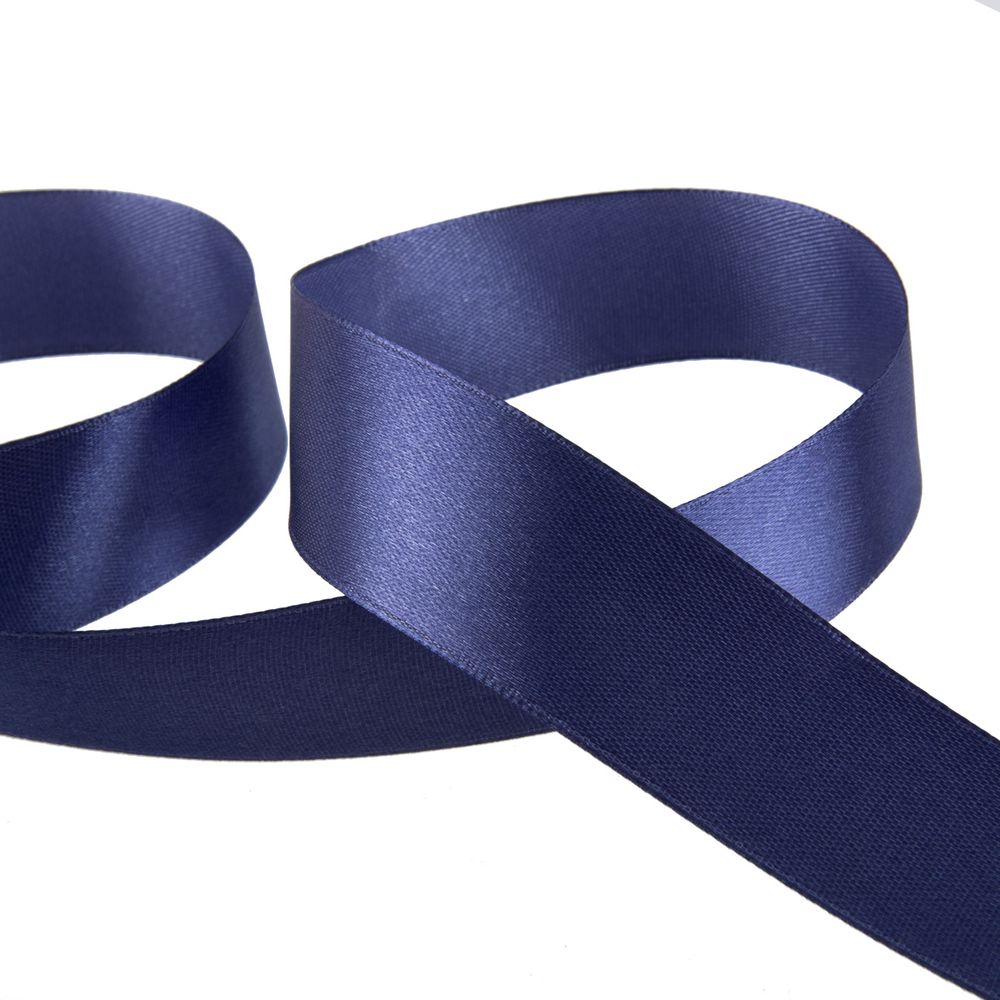 Лента атласная 1-сторонняя 25.0 мм / 5 шт по 5.4 метра, №531L(19-3936) сине-фиолетовый, Gamma AL-25P