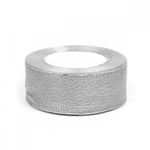 Лента металлизированная 40.0 мм / 22.85±1 метра, цв. серебро, Magic4Hobby