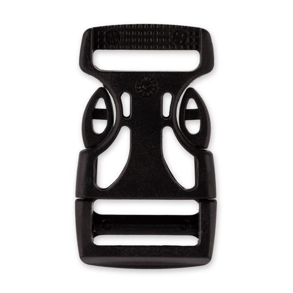 Фастекс (пряжка трезубец) ацеталь 19 мм, 10 шт, черный, Gamma SB01