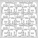 Текстурный лист Craft&Clay TSN, 20 Котики