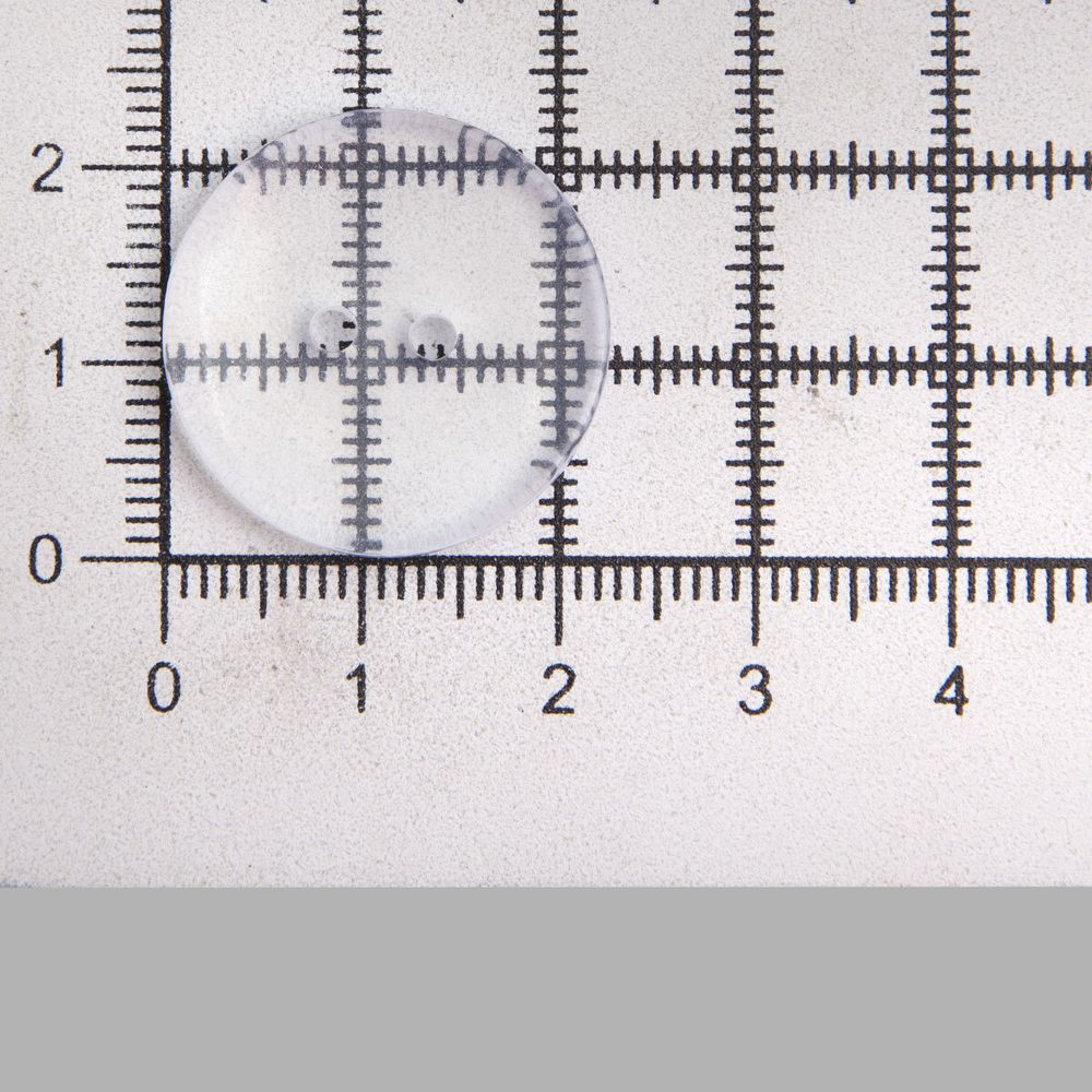 Пуговицы 2 прокола 36L (прозрачный), 0310-2837F, 144 шт