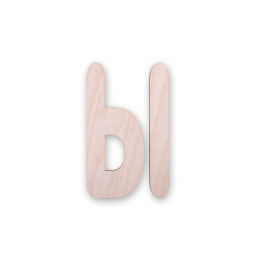 Заготовка из фанеры Буквы, 9 см, Ы, ВД-500 Mr.Carving