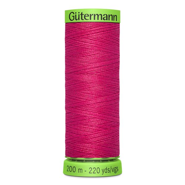 Нитки для тонких тканей Gutermann Extra Fine 150, 200м, 382 мальва, 5 катушек