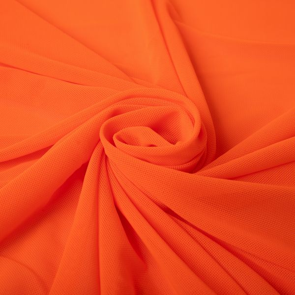 Сетка бельевая эластичная 110±5 г/м², 150х160±2 см, неон оранжевый/neon orange, Blitz GSTT