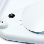 Лупа с подсветкой, с приспособлением для крепления, с линзой, белый, 120 мм