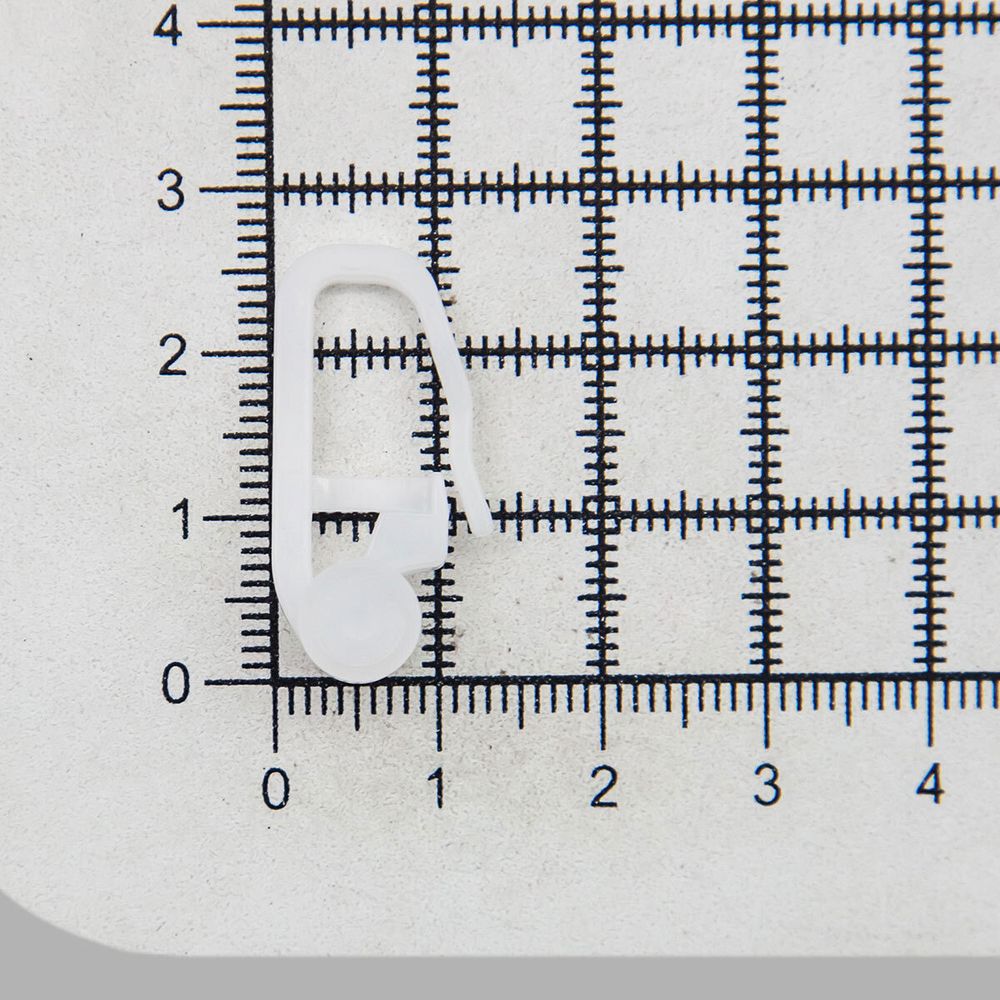 Крючки шторные для карниза 26 мм, ⌀7 мм, ролик, 100 шт