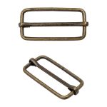 Рамка регулировочная 32 мм ушко (18х40 мм) (бронза), 100 шт