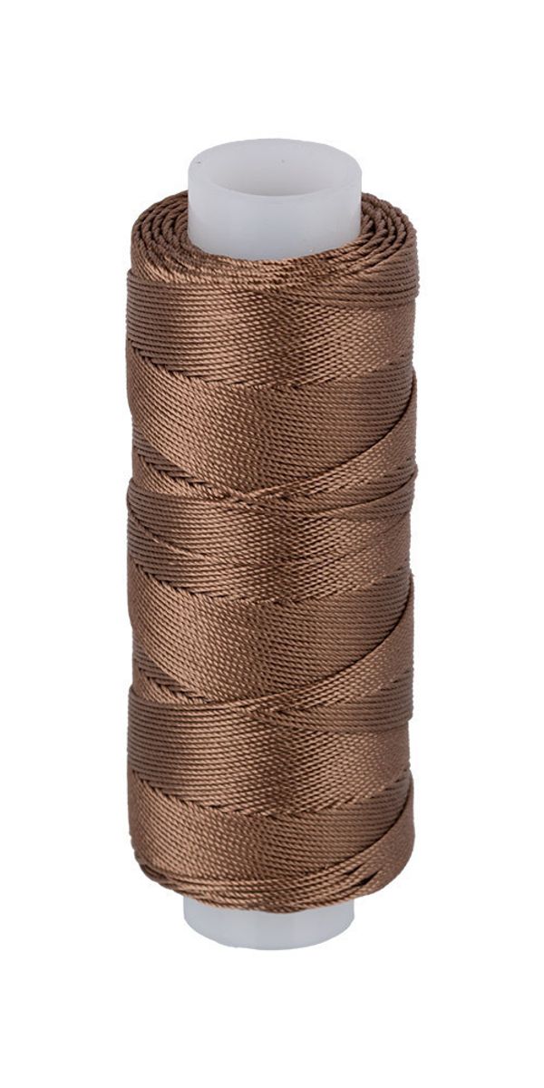 Нитки лавсан 105Л 100% полиэфир 100 м, 5 шт, 004 коричневый