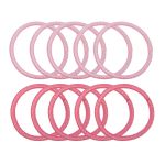 Набор резинок для волос 50 шт (5х10 шт), №01, Cherry Mary T/R6210