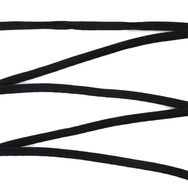 Резинка бельевая (стандартная) 7.0 мм / 10х10 метров, черный (С1121/1)