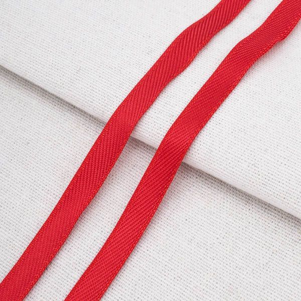 Лента для вешалок 8.0 мм / 25 метров, красный