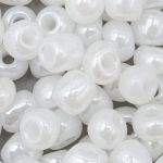 Бисер Astra&Craft 6/0 (4.1 мм), 150 г (10х15 г), цв. 141 белый/жемчужны