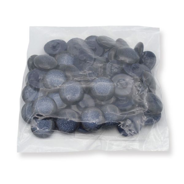 Пуговицы на ножке 32L (20мм), пластик (col.03 т.синий), 72 шт, CR P-45