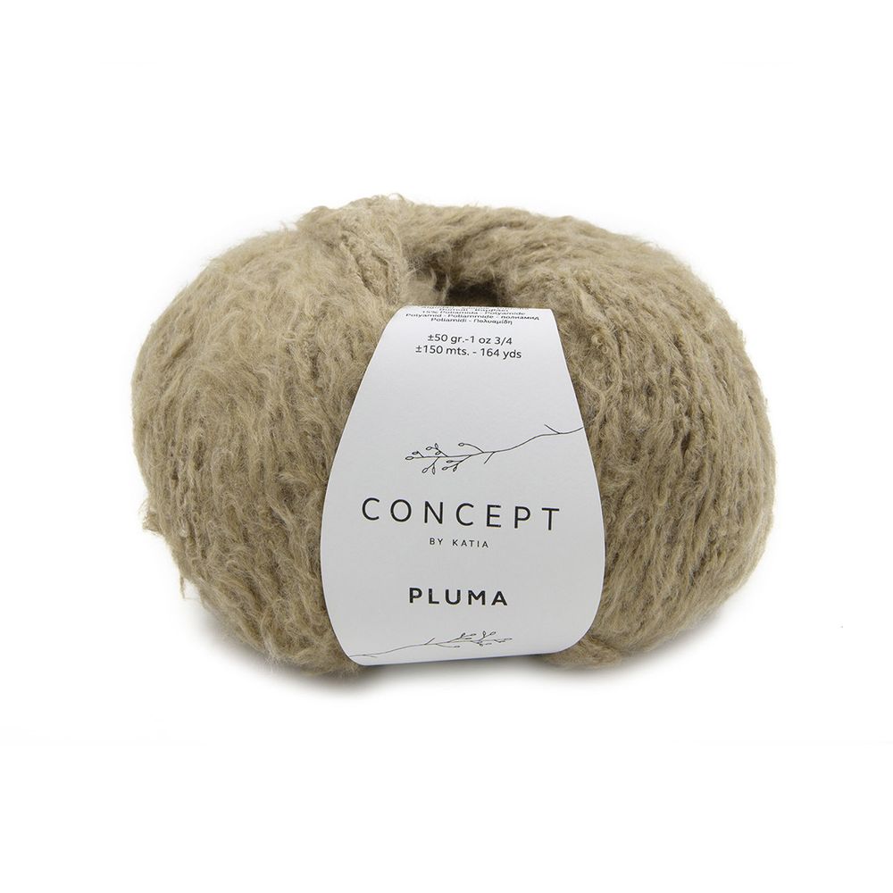Пряжа Katia (Катя) Pluma / уп.10 мот. по 50 г, 150 м, 2 /TOS/