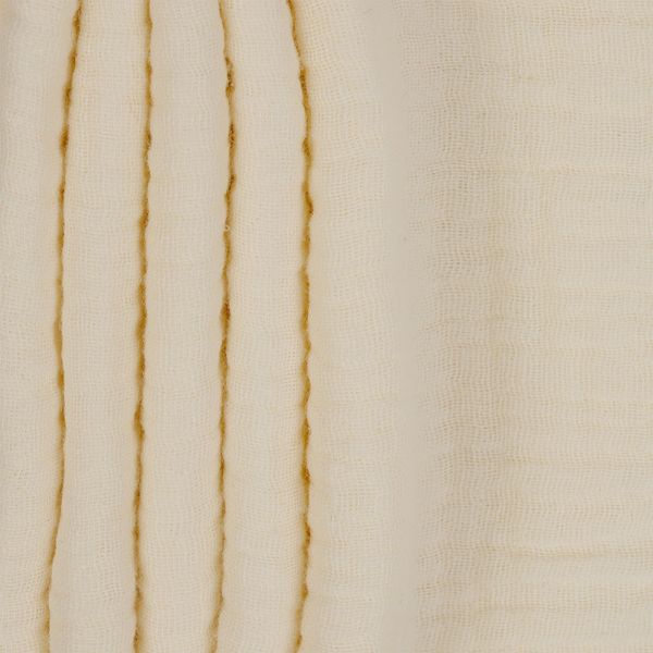 Муслин 125 г/м², 130 см / 2 метра, TBY.Mus.24723.6.2, цв.06 молочный