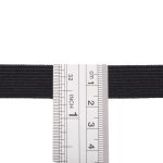 Резинка тканая 15.0 мм / 50 метров, 9.33 г/м, черная г, 61-22-426/15