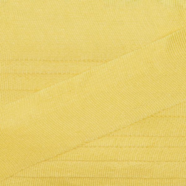 Лента (тесьма) шелковая 13.0 мм / 45.5±0.5 метров, №021 желтый, Gamma SR-13