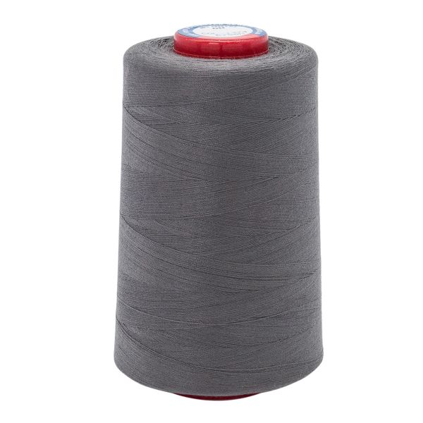 Нитки швейные Euron mH 40/2, 5000 ярд, 1374 темно-серый, 1 катушка