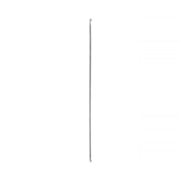 Крючок тунисский двухсторонний металл ⌀2.5 мм, 14.5 см, в чехле, Gamma SH3