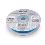 Лента капроновая (органза) 10.0 мм / 22.8±1 метра, 090 св.синий, Blitz OR-10