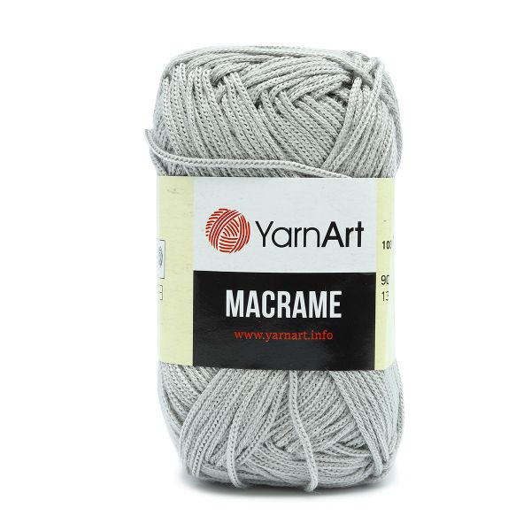Пряжа YarnArt (ЯрнАрт) Macrame / уп.6 мот. по 90 г, 130м, 149 серо-коричневый
