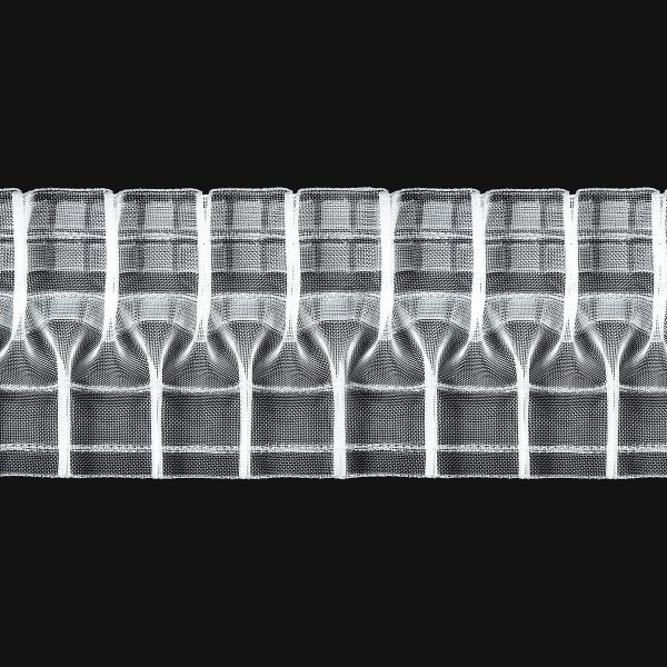 Лента шторная C1368M 1/2 100 мм, 50 м, прозрачный, Gamma C1368M