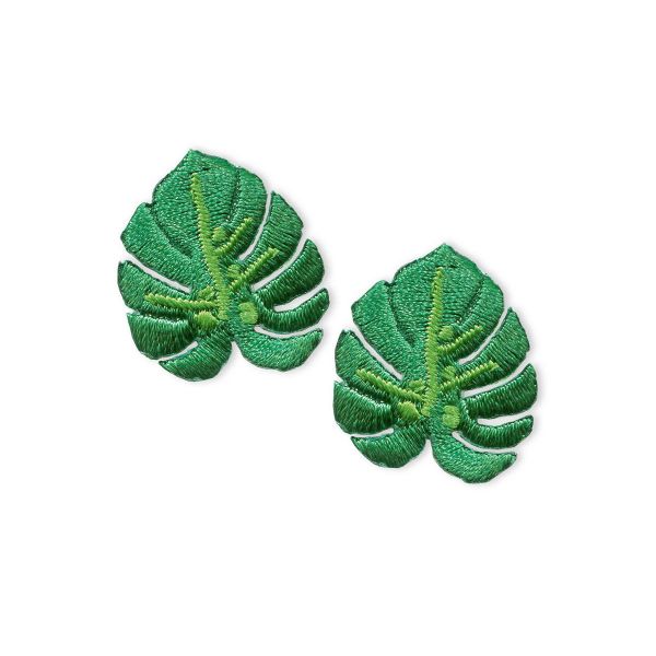 Термоаппликация Листы фикуса мал.зелен. 2 шт, Prym