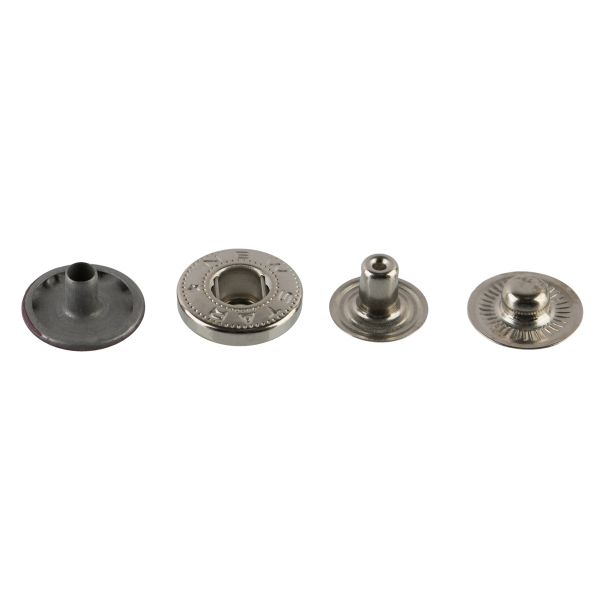 Кнопка Альфа (S-образная) ⌀15 мм, 72±5 шт, soft-touch металл, бордовый soft-touch, Micron