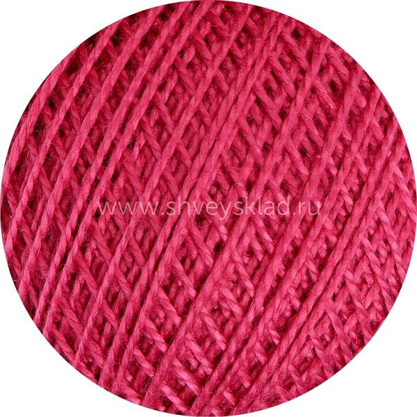 Пряжа ПНК им.Кирова Ирис / уп.20 мот. по 25 г, 150м, 1506 розовый