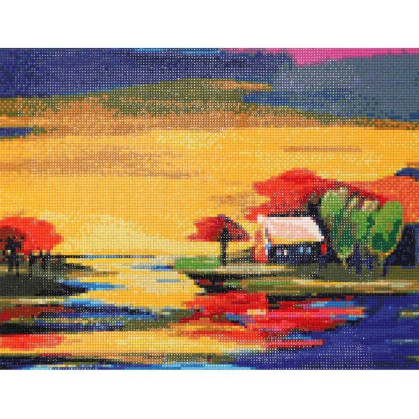 Алмазная (кристальная) мозаика Cristyle, Солнечный свет, 40х30 см