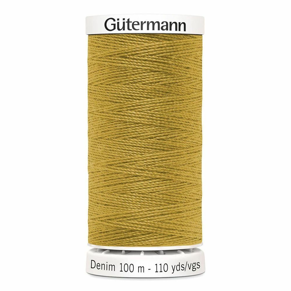Нитки для джинсовых тканей Gutermann Denim 50, 100м, 1310, 5 катушек